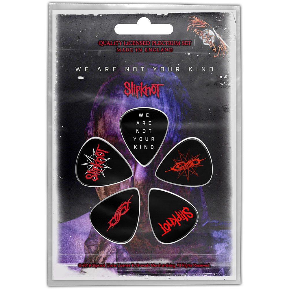 Slipknot Plectrum Pack: We Are Not Your Kind Set plectrums