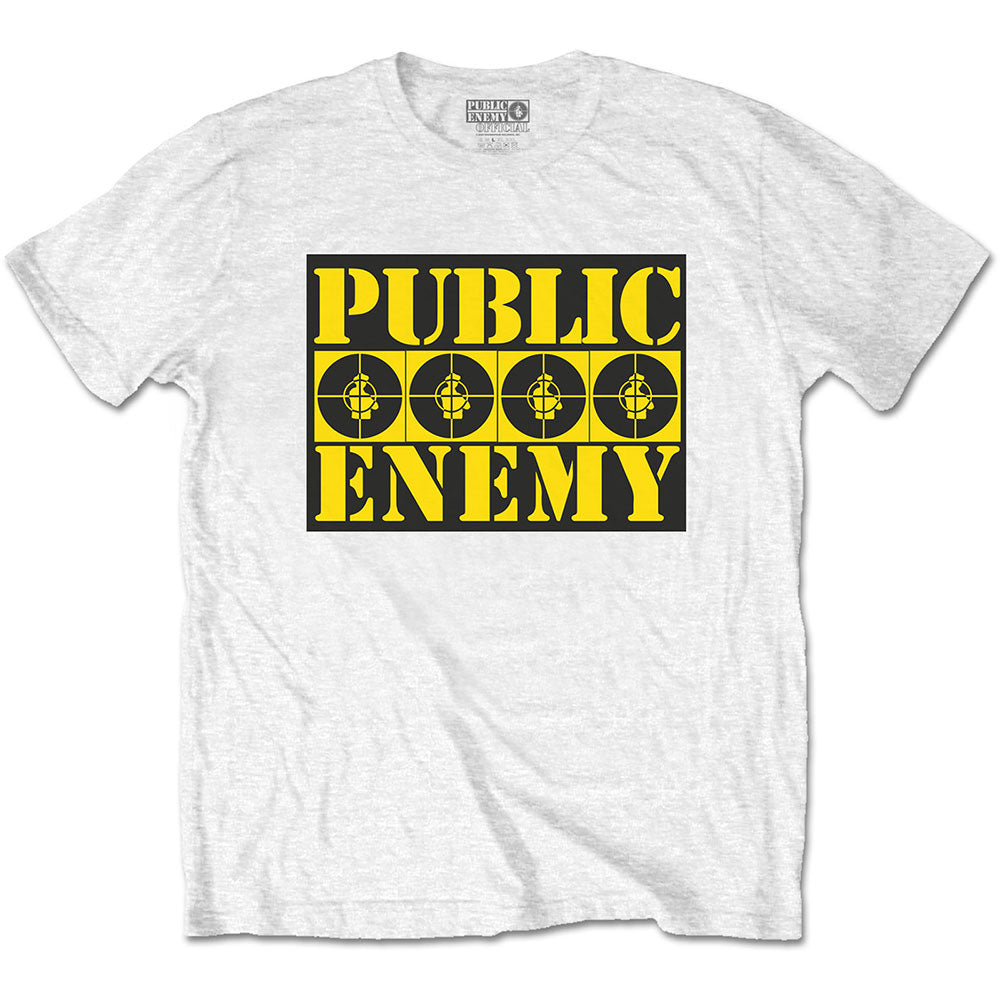 Public Enemy Unisex T-Shirt: Four Logos T-Shirt