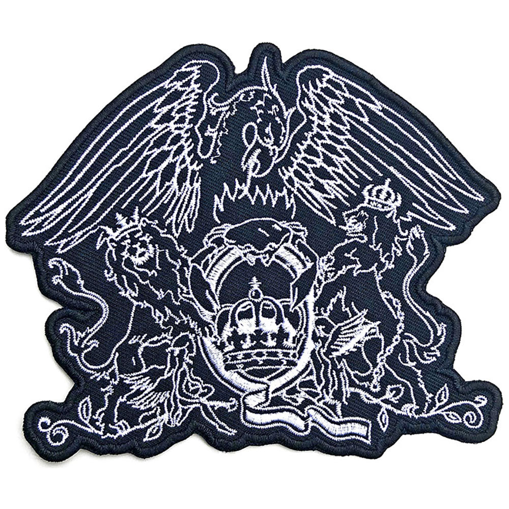 Queen Standard Patch: Cut-Out Crest Standaard patch