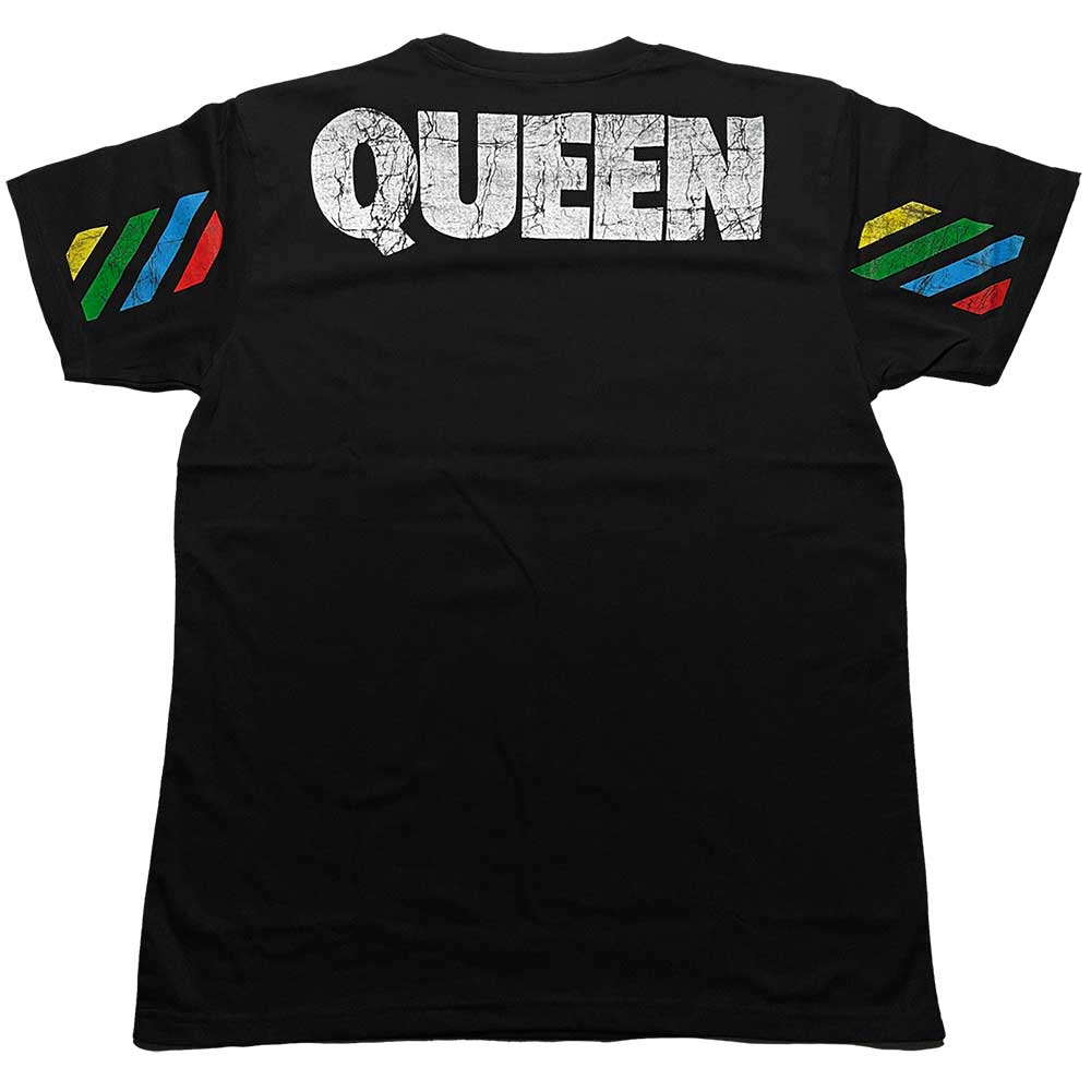 Queen Unisex T-Shirt: Hot Space Tour '82 (Back Print) T-Shirt