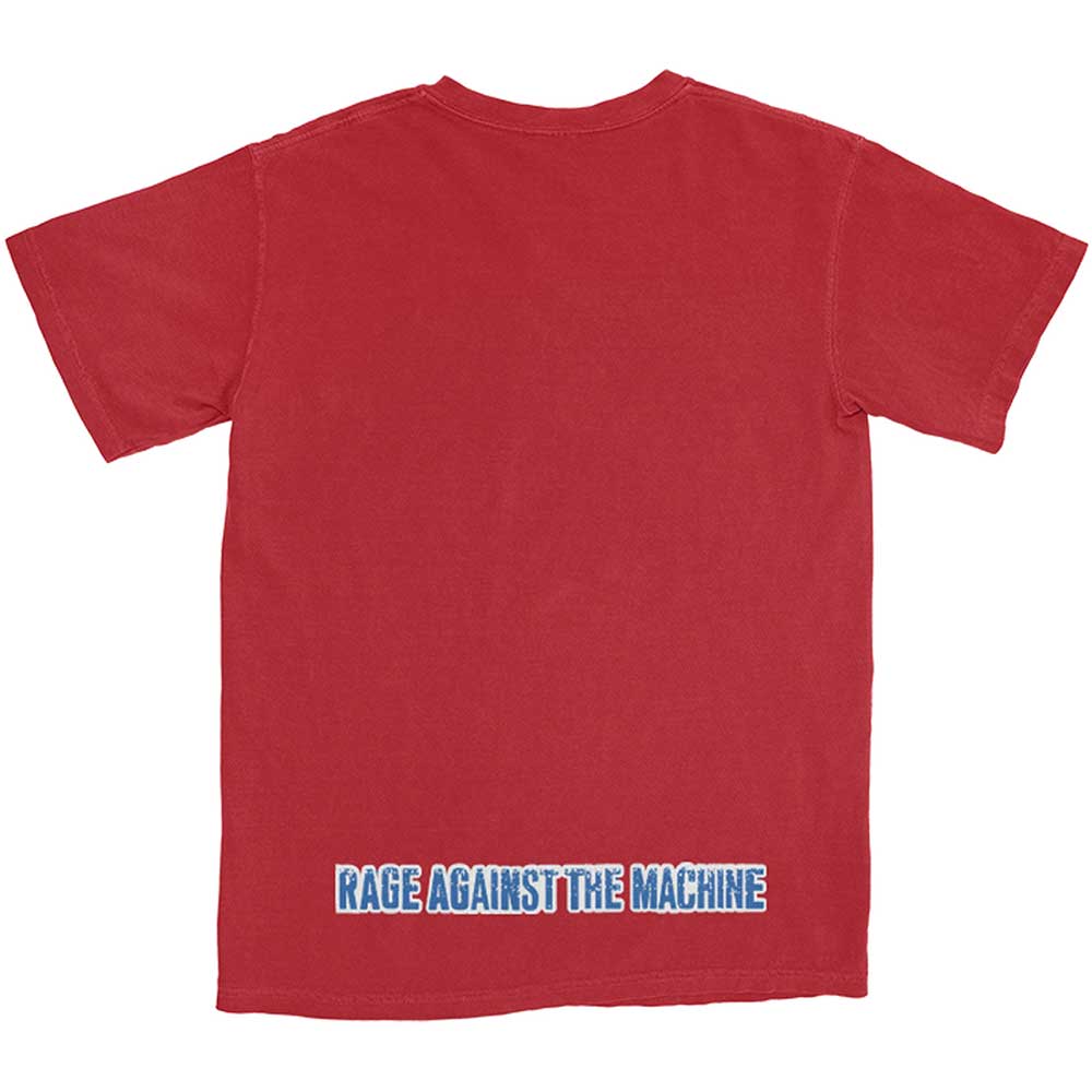 Rage Against The Machine Unisex T-Shirt: Big E (Back Print) T-Shirt