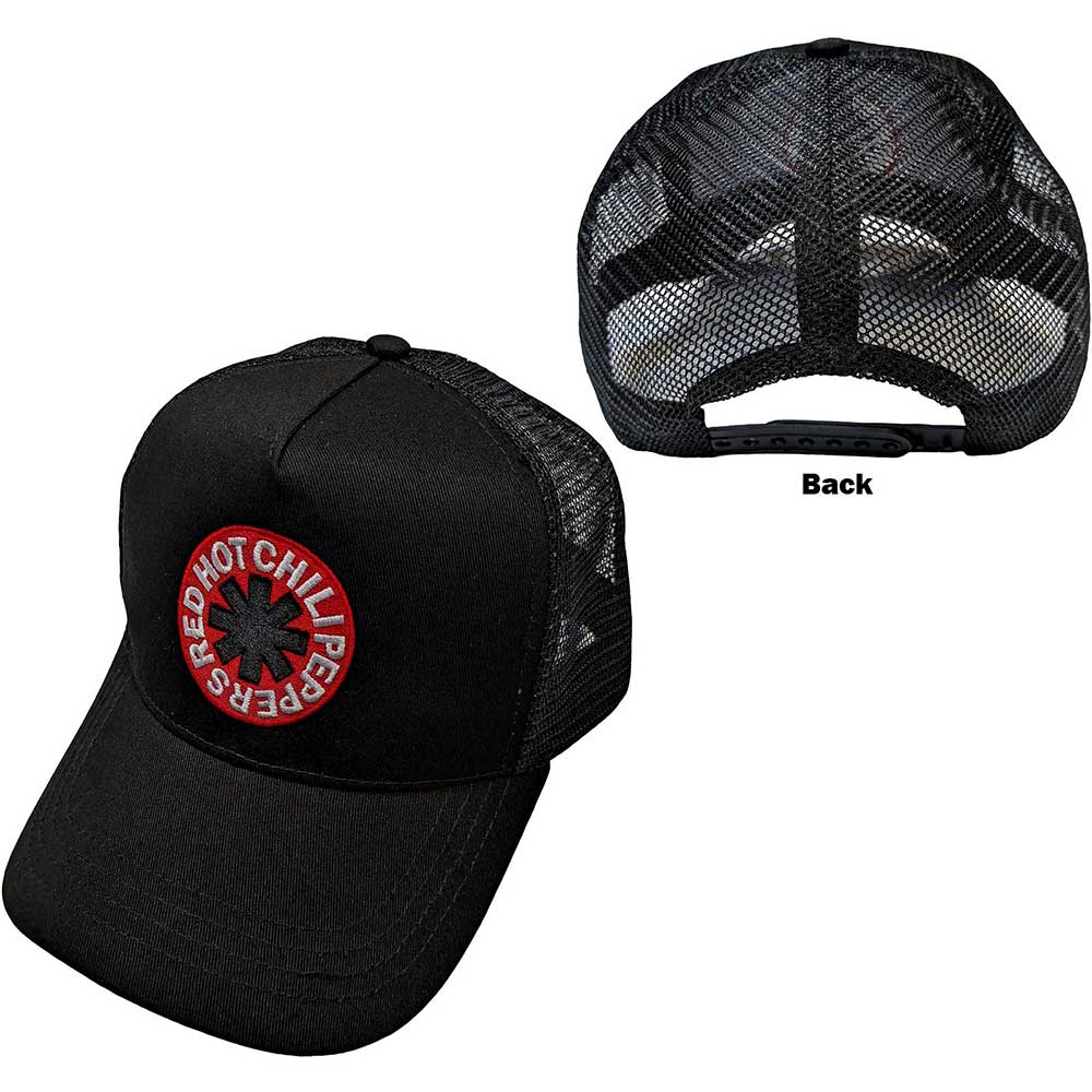 Red Hot Chili Peppers Unisex Mesh Back Cap: Inverse Asterisk Mesh Back Cap