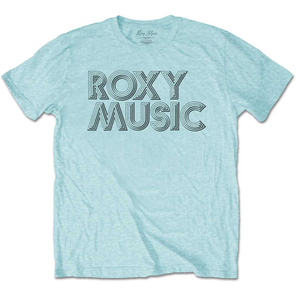 Roxy Music Unisex T-Shirt: Disco Logo T-Shirt