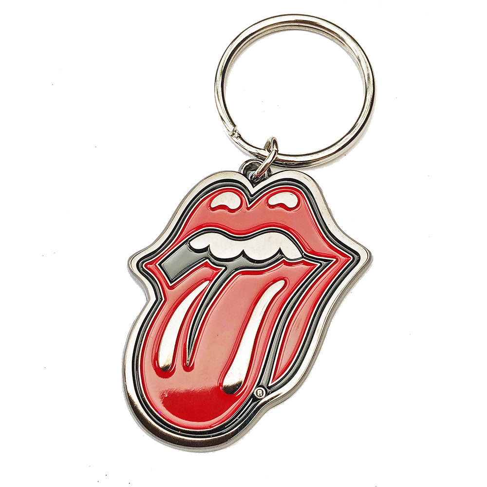 The Rolling Stones Keychain: Classic Tongue (Enamel In-fill) Sleutelhanger