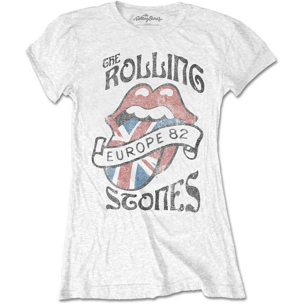 The Rolling Stones Ladies T-Shirt: Europe 82 T-Shirt