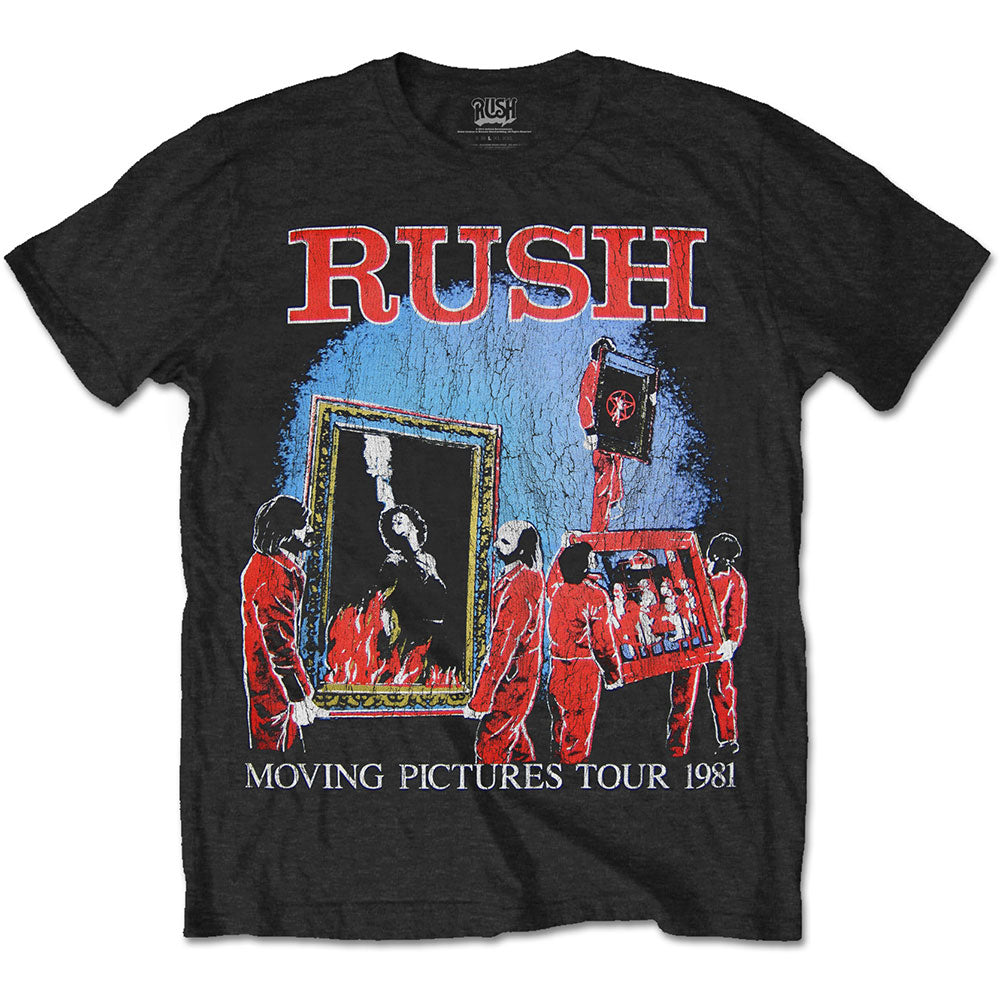 Rush Unisex T-Shirt: 1981 Tour (Back Print) T-Shirt