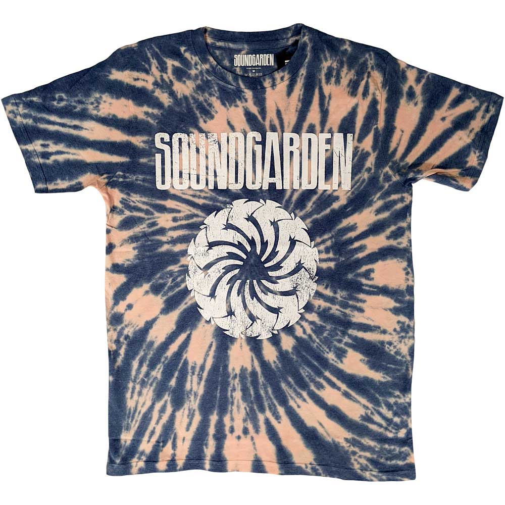 Soundgarden Unisex T-Shirt: Logo Swirl (Wash Collection) T-Shirt