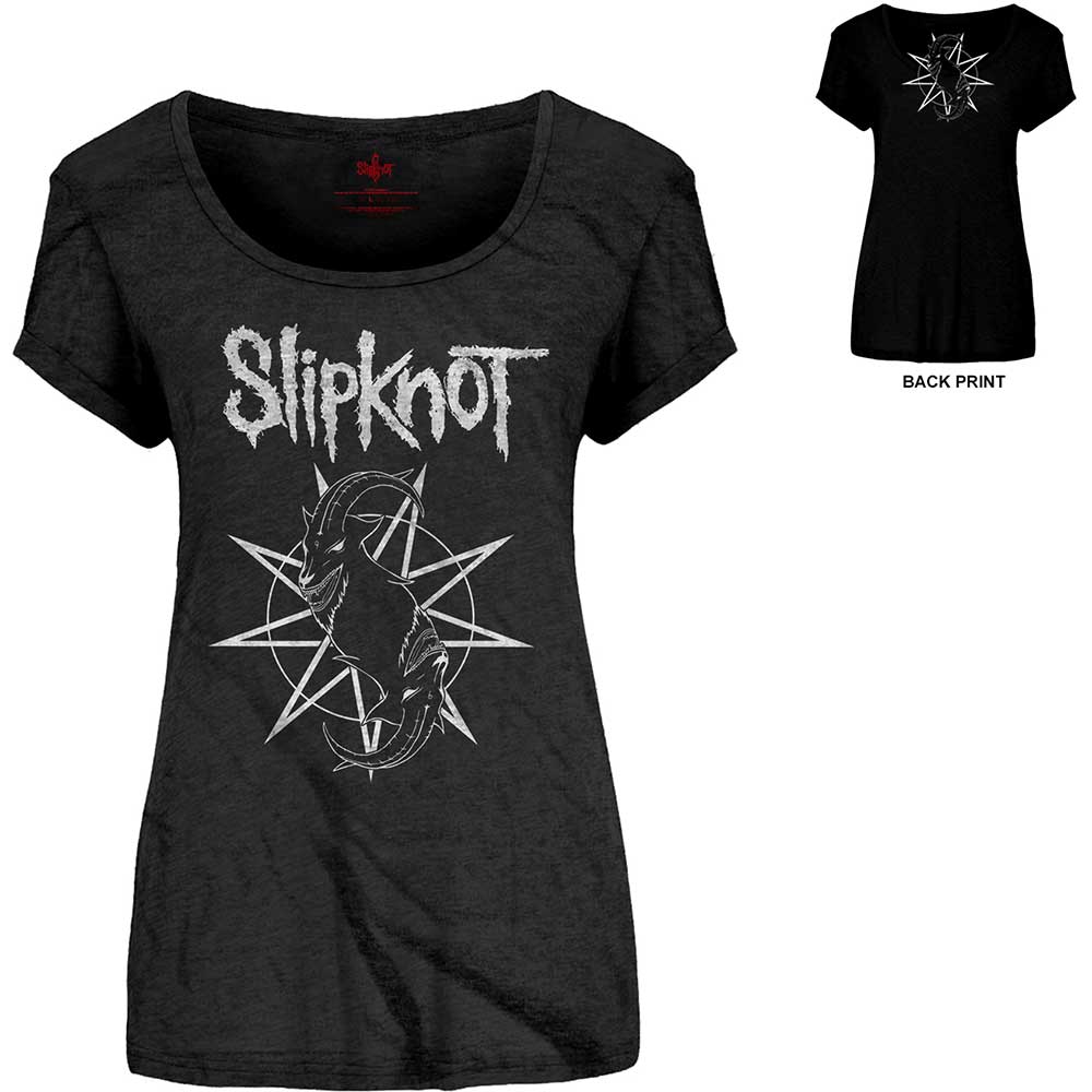 Een foto van een T-Shirt van Slipknot.