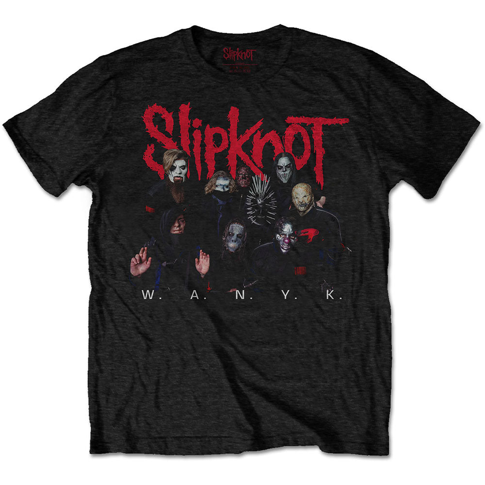 Slipknot Unisex T-Shirt: WANYK Logo (Back Print) T-Shirt