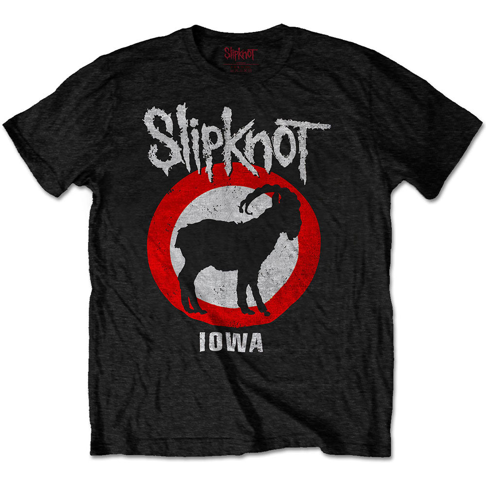 Slipknot Unisex T-Shirt: Iowa Goat (Back Print) T-Shirt