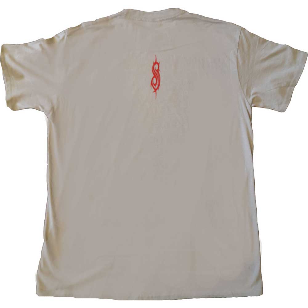 Slipknot Unisex T-Shirt: Sid Photo (Back Print) T-Shirt