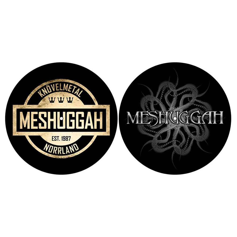 Meshuggah Turntable Slipmat Set: Crest/Spine Set draaitafel-slipmatten