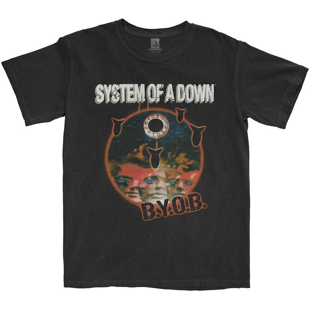 System Of A Down Unisex T-Shirt: BYOB Classic T-Shirt