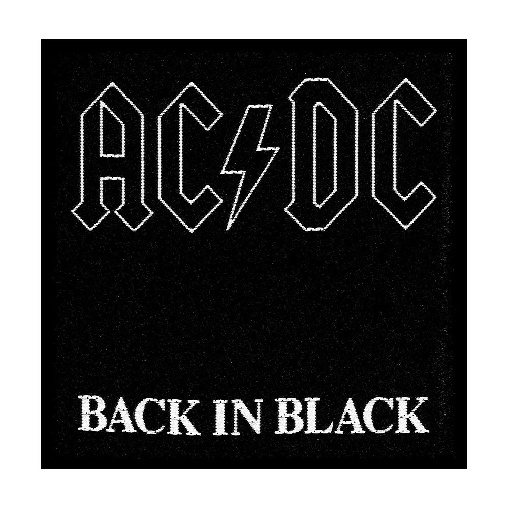 AC/DC Standard Patch: Back in Black (Loose) Standaard patch