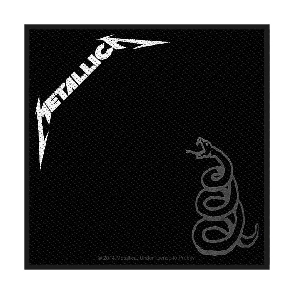 Metallica Standard Patch: Black Album 2014 (Loose) Standaard patch