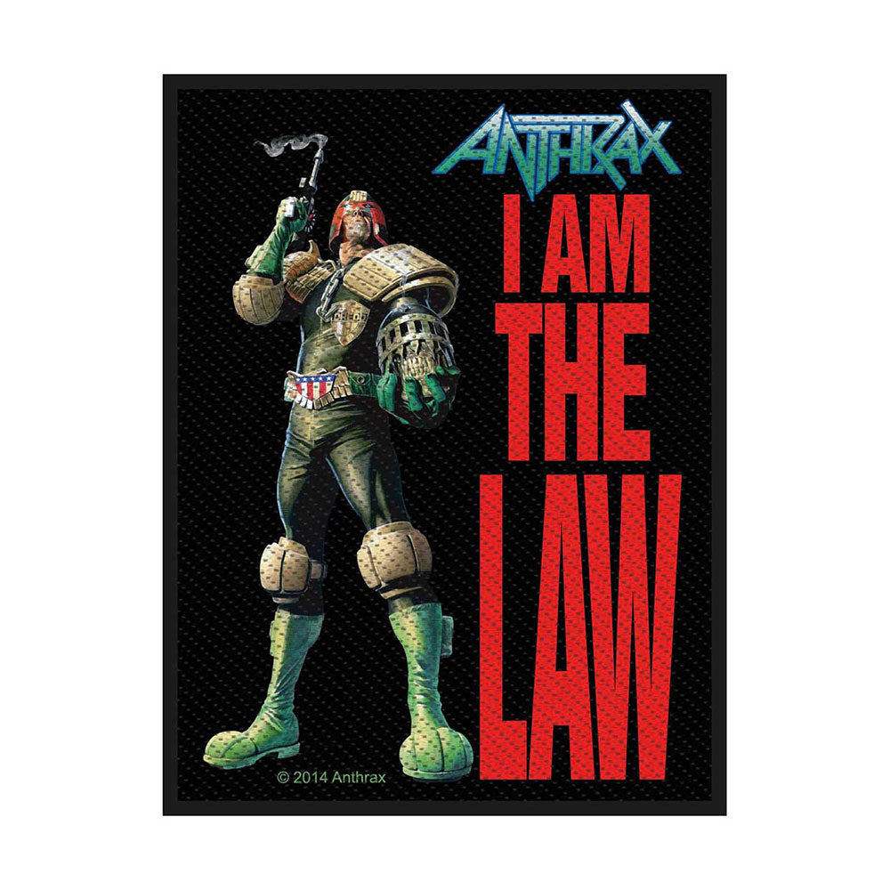 Anthrax Standard Patch: I Am The Law (Loose) Standaard patch