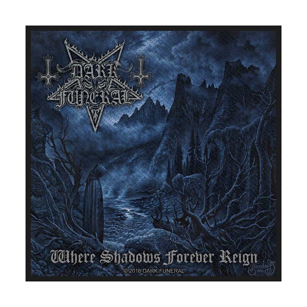Dark Funeral Standard Patch: Where Shadows Forever Reign (Loose) Standaard patch