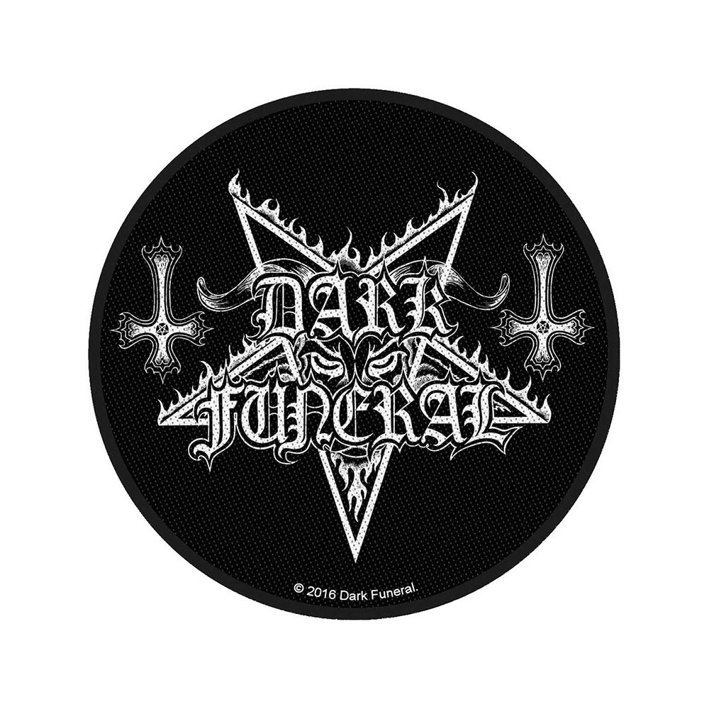 Dark Funeral Standard Patch: Circular Logo (Loose) Standaard patch
