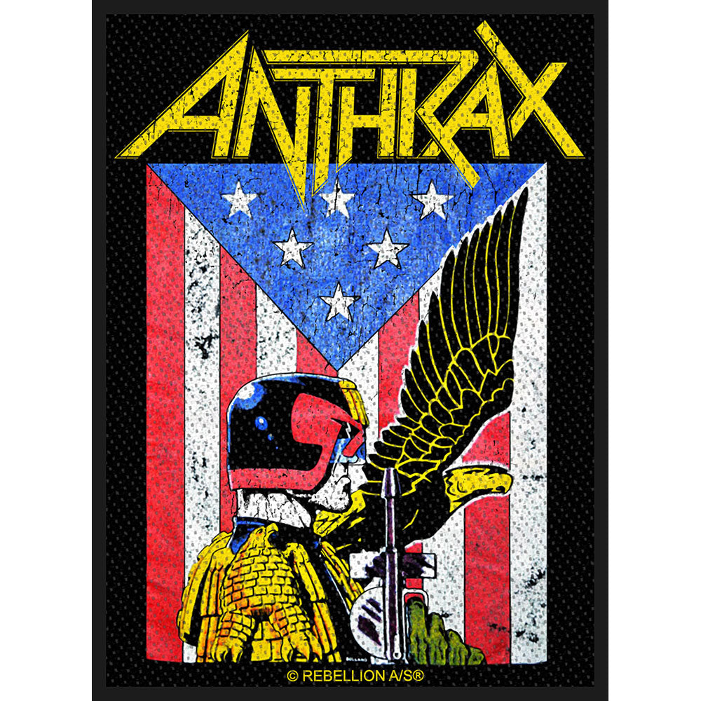 Anthrax Standard Patch: Judge Dredd (Loose) Standaard patch