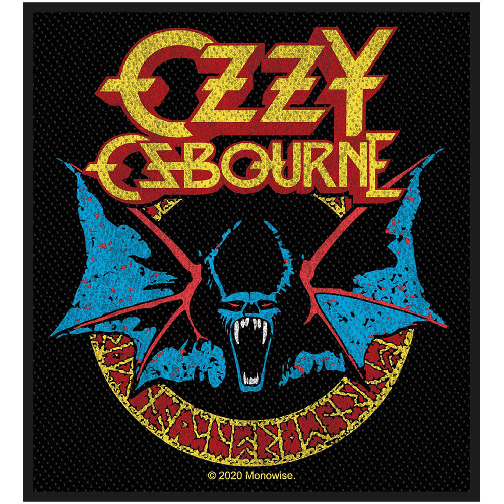 Ozzy Osbourne Standard Patch: Bat Standaard patch