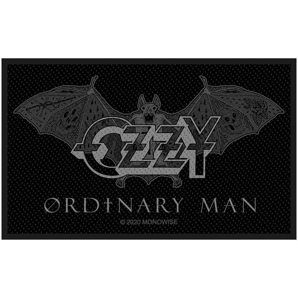 Ozzy Osbourne Standard Patch: Ordinary Man (Loose) Standaard patch