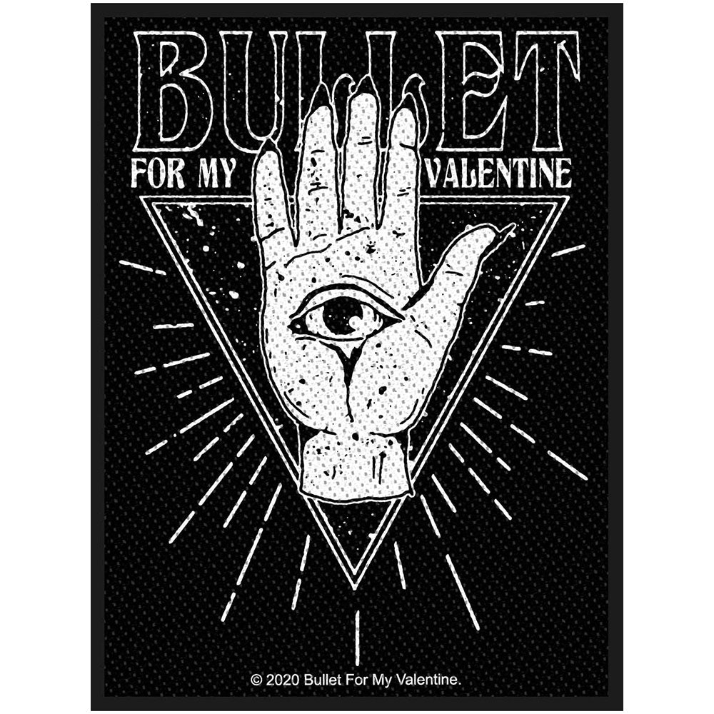 Bullet For My Valentine Standard Patch: All Seeing Eye (Loose) Standaard patch