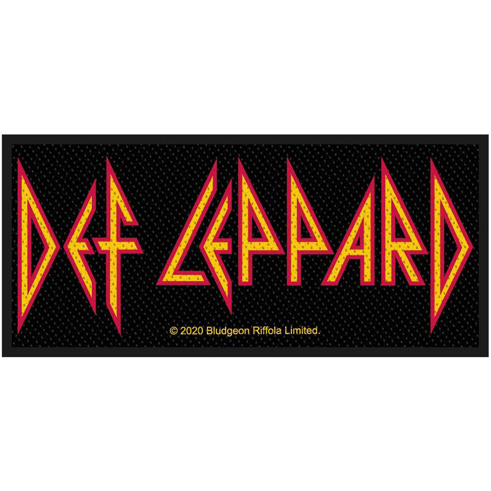 Def Leppard Standard Patch: Logo (Loose) Standaard patch