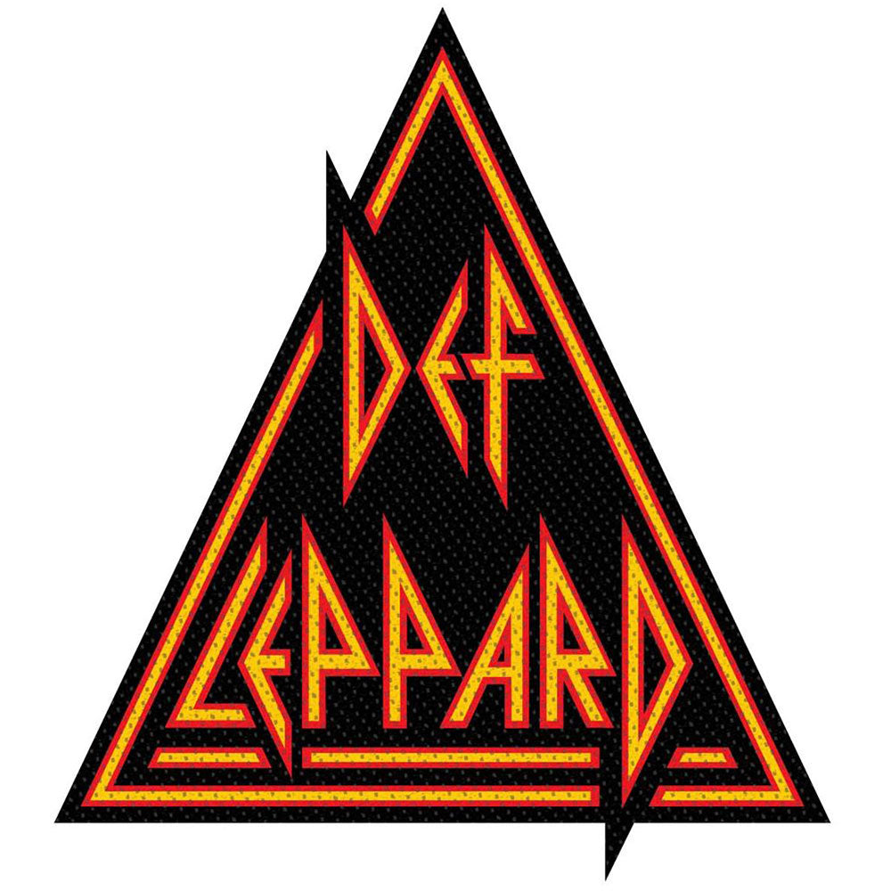 Def Leppard Standard Patch: Logo Cut Out (Loose) Standaard patch