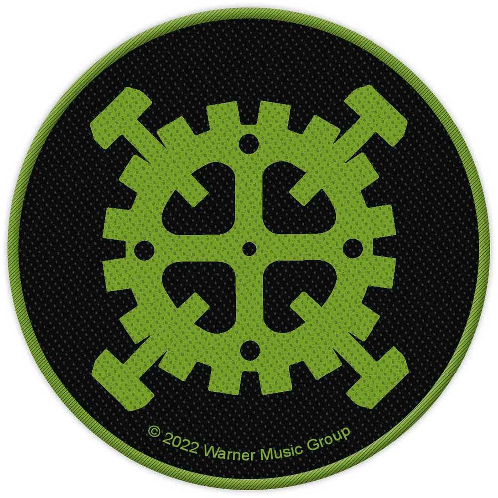 Type O Negative Standard Patch: Gear Logo (Loose) Standaard patch