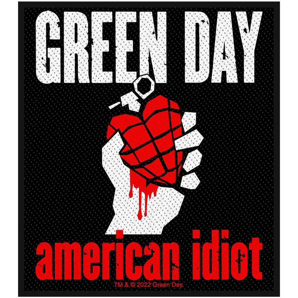 Green Day Standard Patch: American Idiot (Loose) Standaard patch