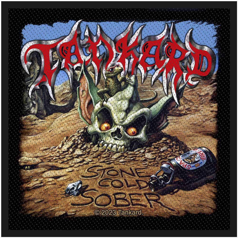 Tankard Standard Patch: Stone Cold Sober Standaard patch