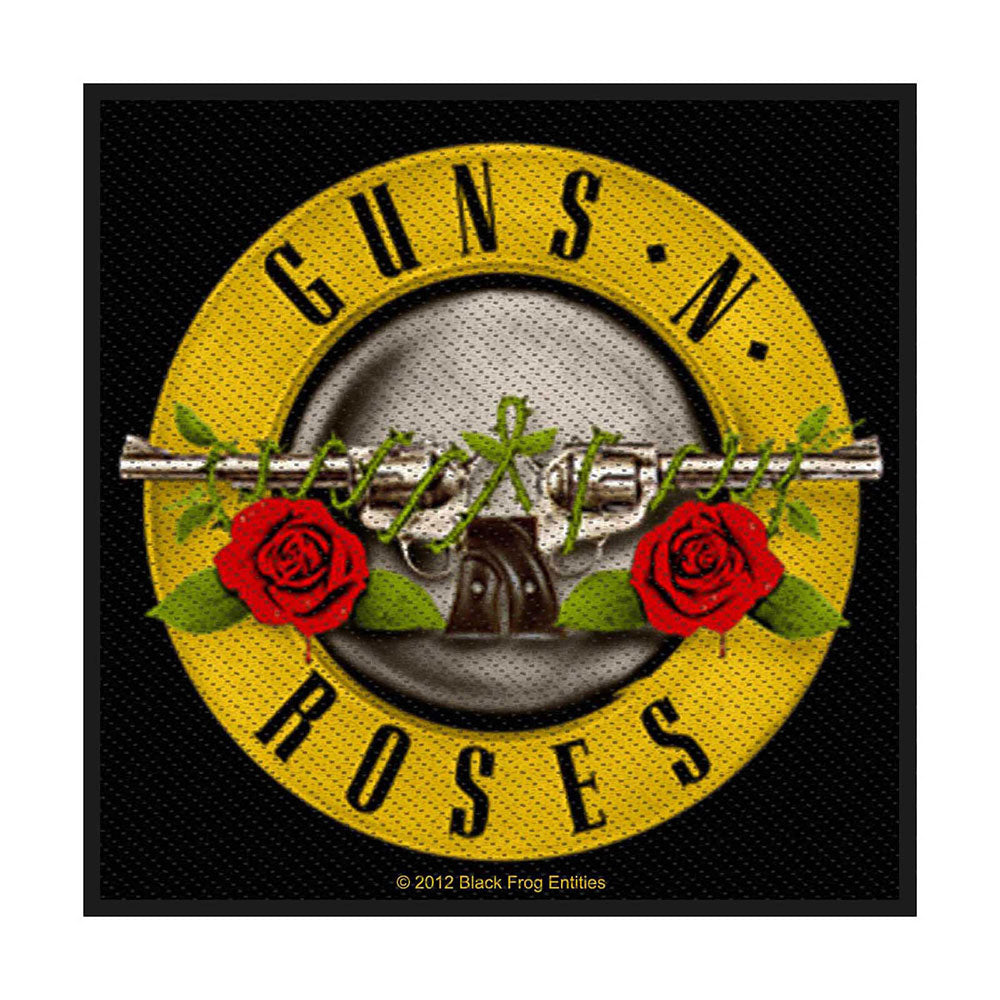 Guns N' Roses Standard Patch: Bullet Logo (Retail Pack) Standaard patch