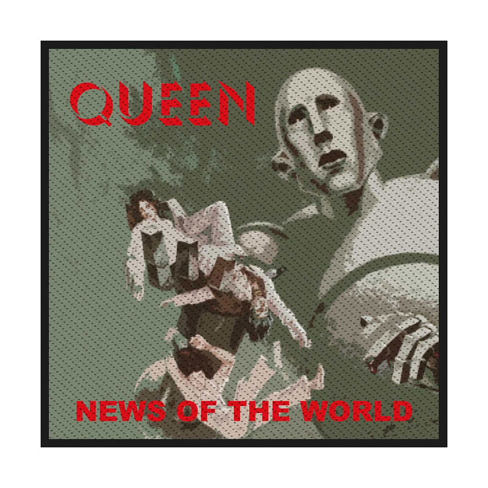 Queen Standard Patch: News of the World (Retail Pack) Standaard patch