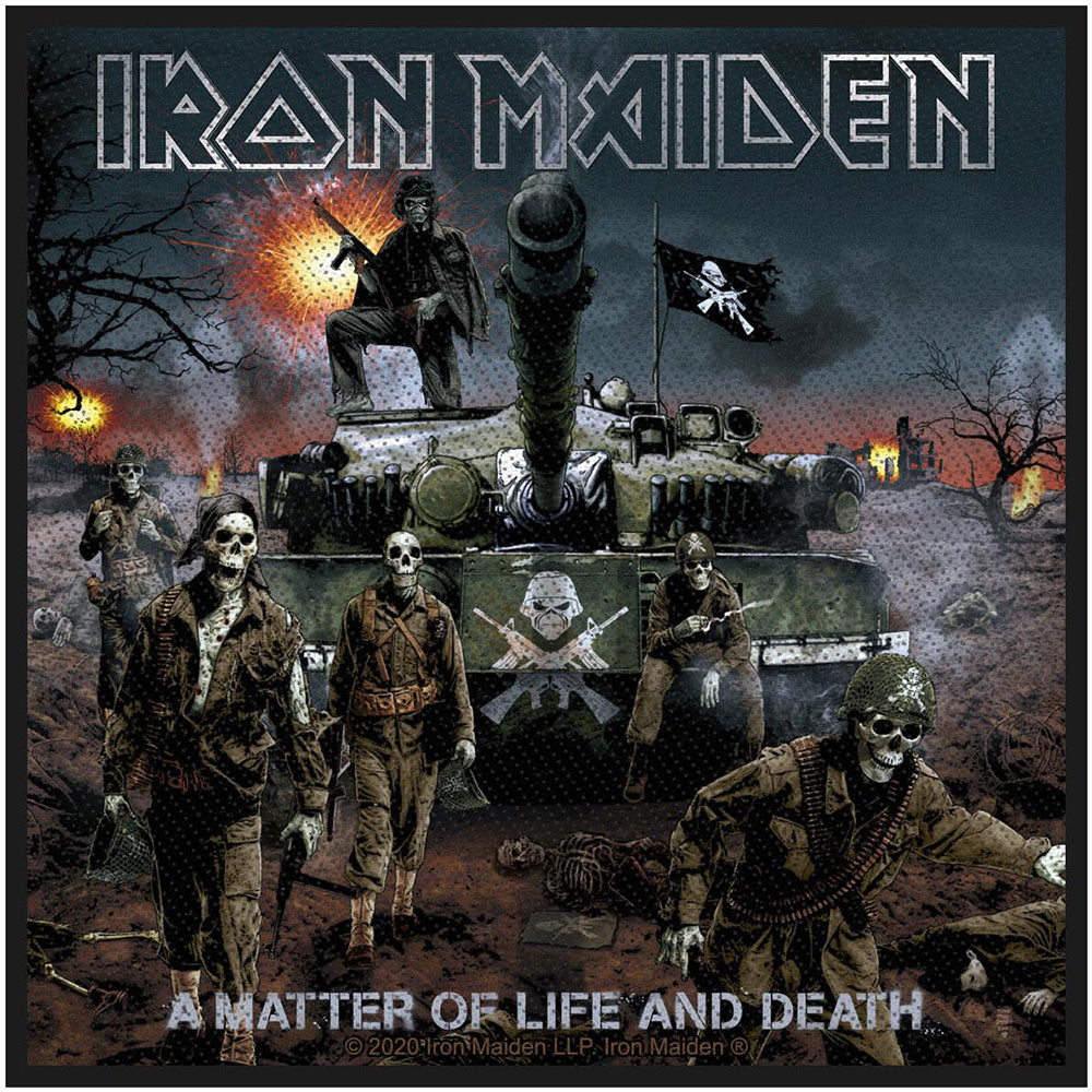 Iron Maiden Standard Patch: Matter Of Life And Death 2020 (Retail Pack) Standaard patch