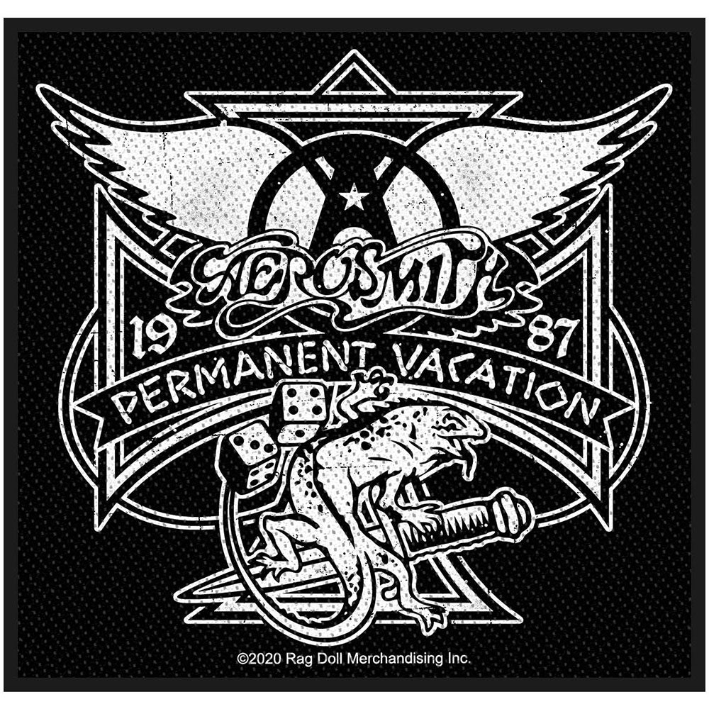 Aerosmith Standard Patch: Permanent Vacation (Retail Pack) Standaard patch