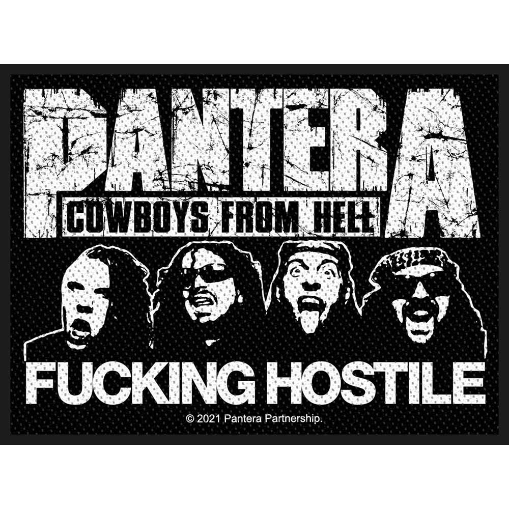Pantera Standard Patch: Fucking Hostile (Retail Pack) Standaard patch
