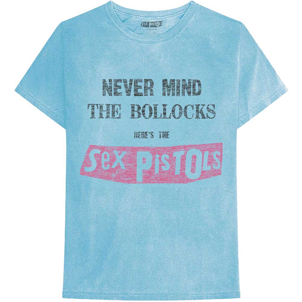 The Sex Pistols Unisex T-Shirt: Never Mind the Bollocks Distressed (Wash Collection) T-Shirt