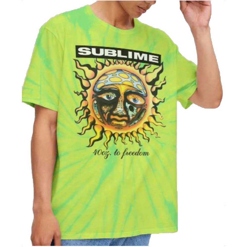 Sublime Unisex T-Shirt: 40oz To Freedom (Wash Collection) T-Shirt