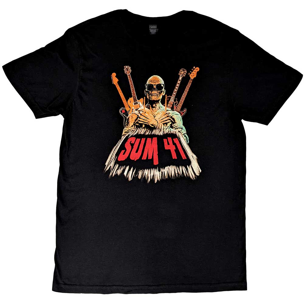 Sum 41 Unisex T-Shirt: Does This Look Like All Killer No Filler European Tour 2022 (Back Print) (Ex-Tour) T-Shirt