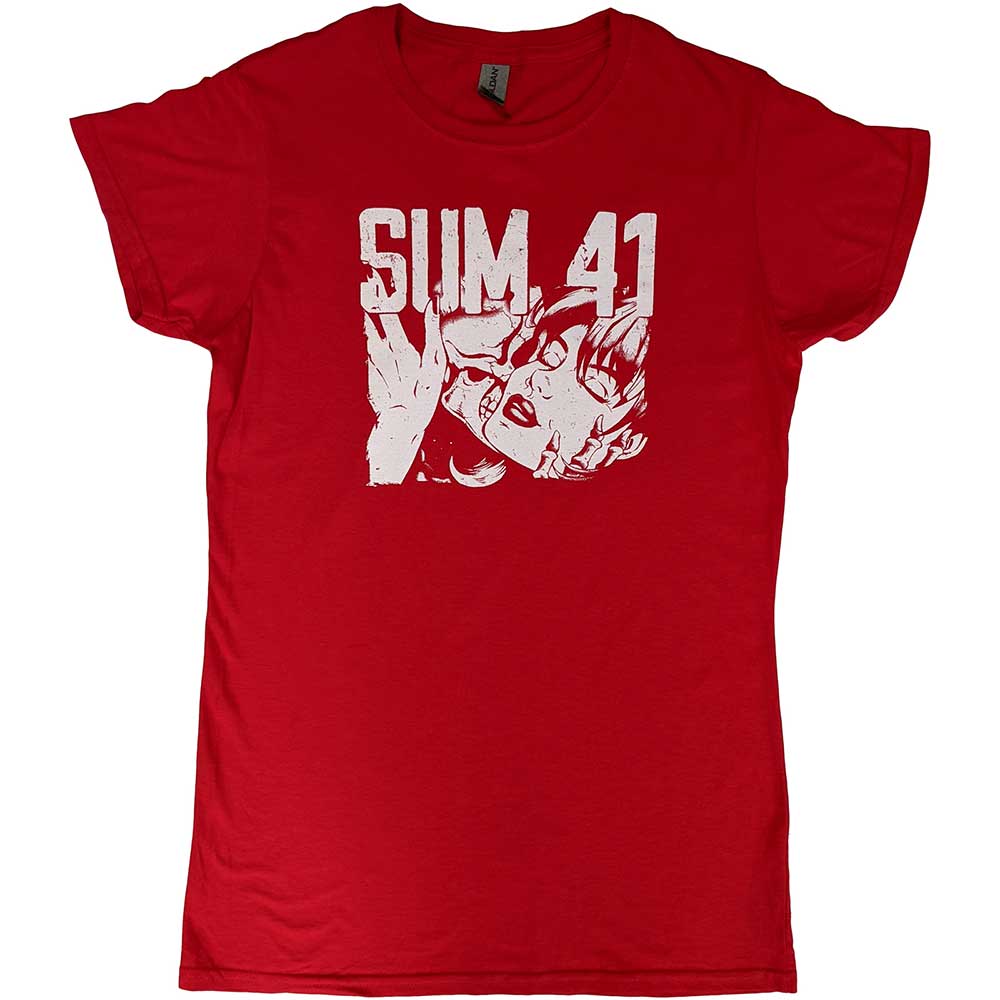 Sum 41 Ladies T-Shirt: Embrace (Ex-Tour) T-Shirt