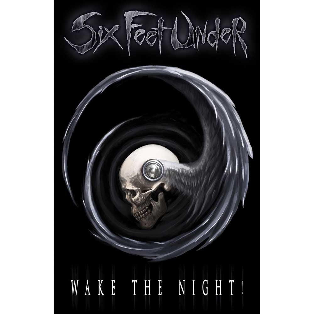 Six Feet Under Textile Poster: Wake The Night Textielposter