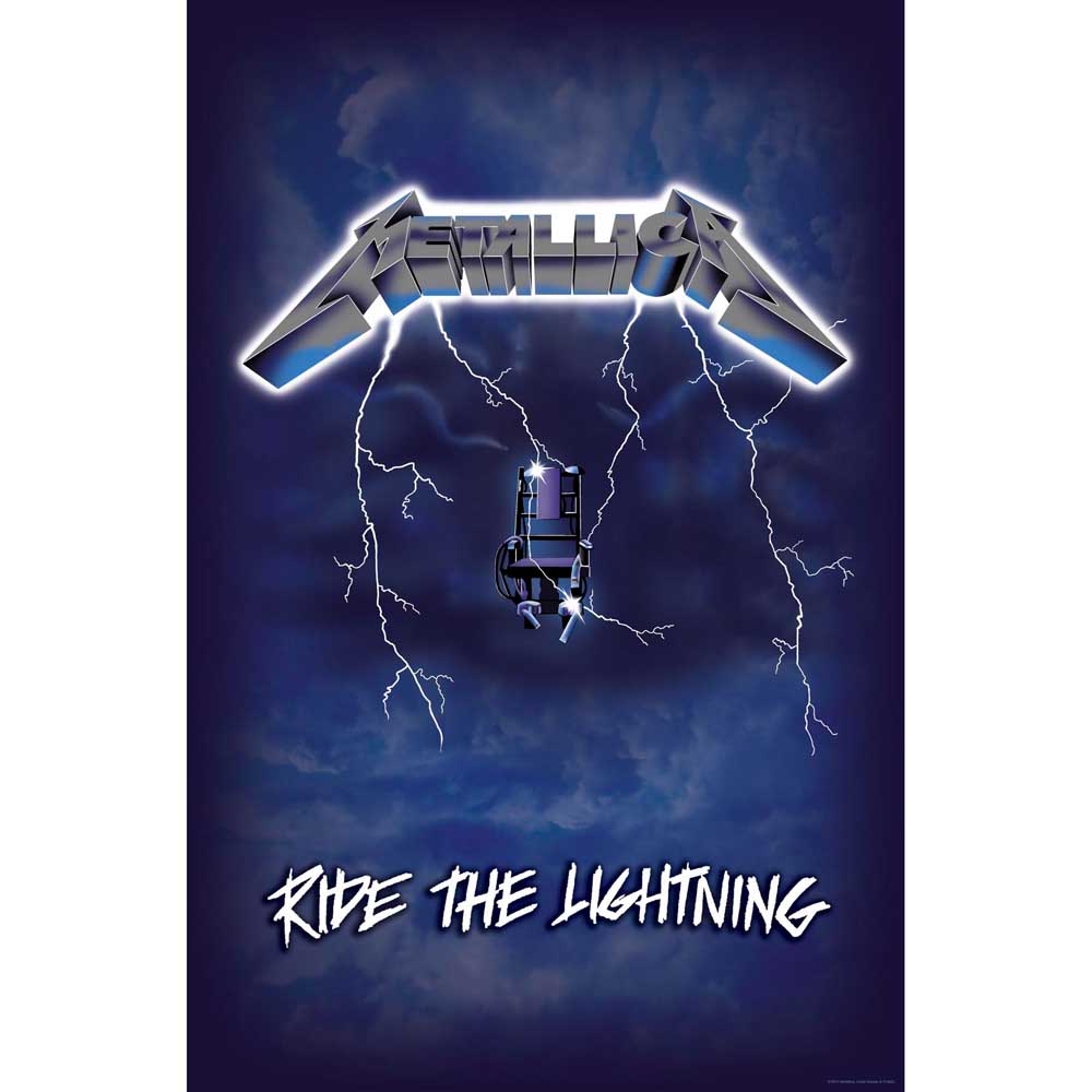 Metallica Textile Poster: Ride the Lightning Textielposter