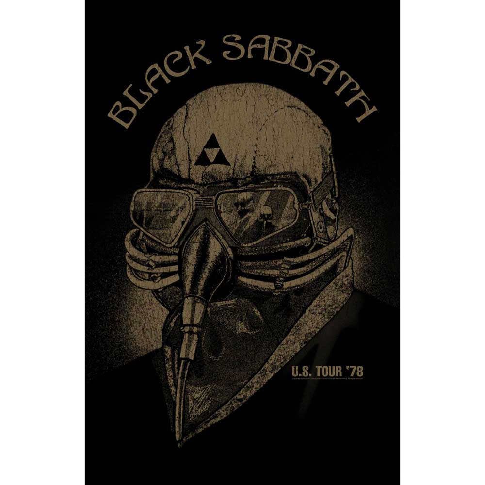 Black Sabbath Textile Poster: Us Tour '78 Textielposter
