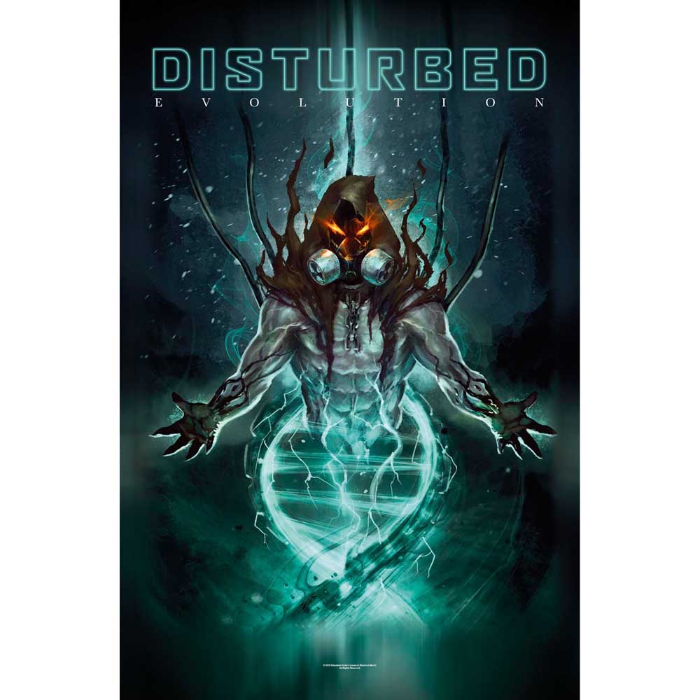 Disturbed Textile Poster: Evolution Textielposter