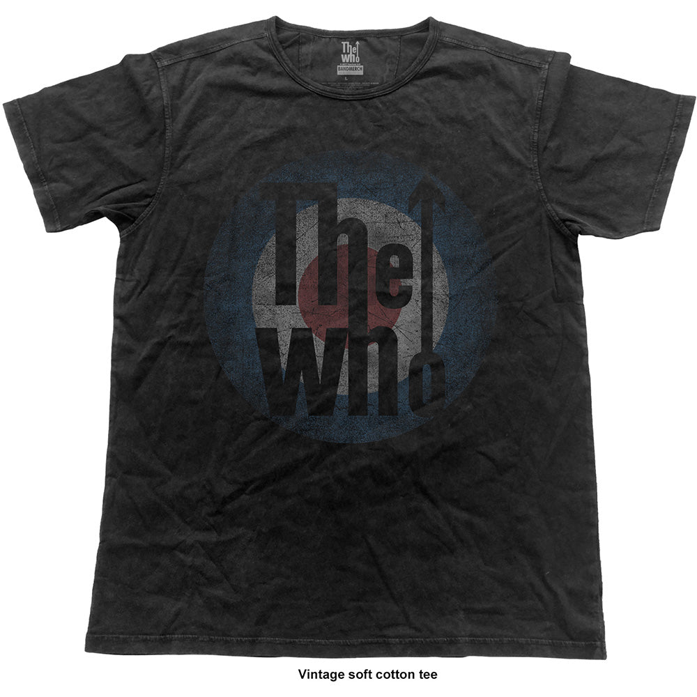 The Who Unisex Vintage T-Shirt: Vintage Target Vintage T-Shirt