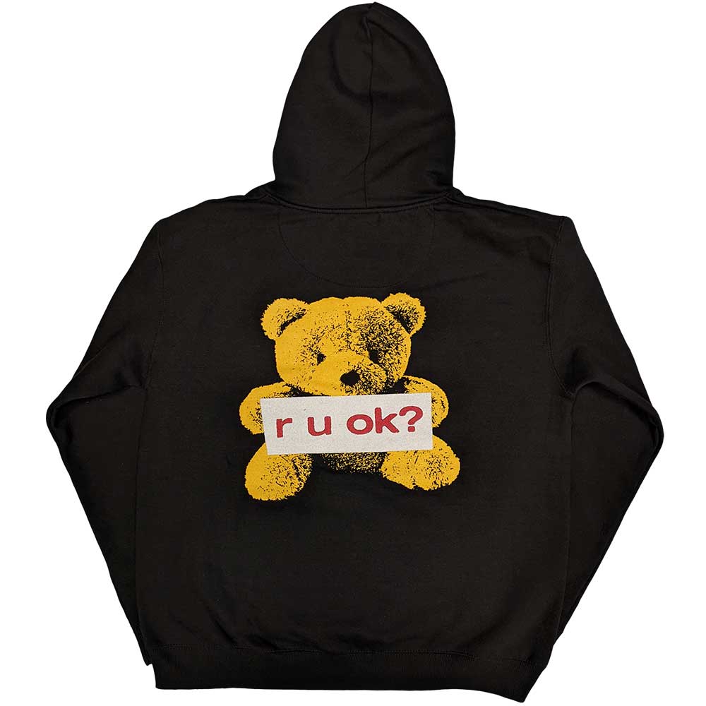 Yungblud Unisex Pullover Hoodie: R-U-OK? (Back Print) Trui met capuchon