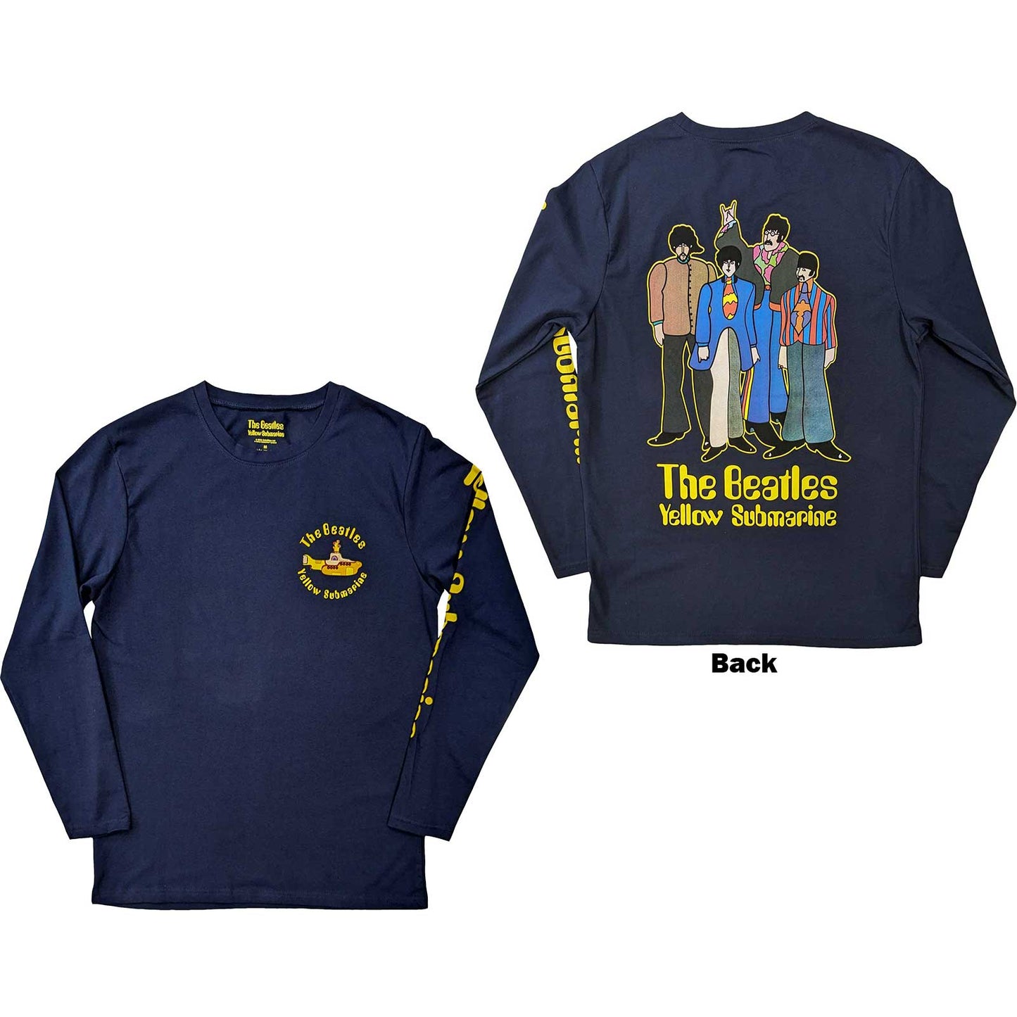 Een foto van een Long Sleeve T-Shirt van The Beatles.