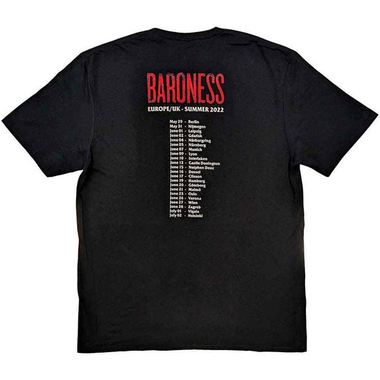 Een foto van een Baroness T-Shirt