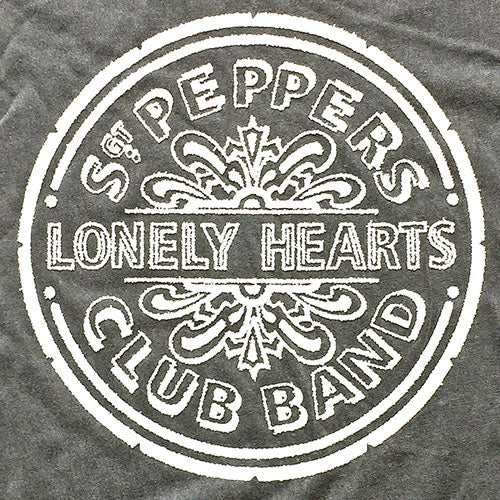 The Beatles Ladies T-Shirt: Sgt Pepper Drum (Wash Collection) (Embellished) T-Shirt