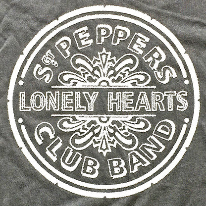 The Beatles Ladies T-Shirt: Sgt Pepper Drum (Wash Collection) (Embellished) T-Shirt
